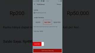 Bonus Shopee Video Legit Terbukti [upl. by Phenica]