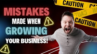 Mistakes made when trying to grow your restoration business [upl. by Janerich]