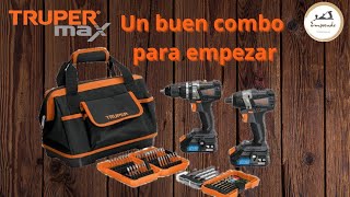 Combo de taladros 20V Truper Max  102235 MAXCOM20 [upl. by Scevo11]