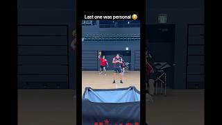 Try out this volleyball challenge 😂 [upl. by Kerad]