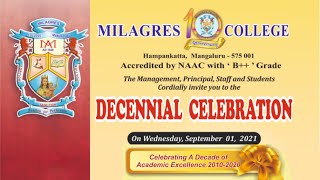 Milagres College  Decennial Celebration [upl. by Ahsila893]