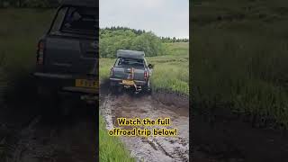 nissan navara d40 playing offroad in the mud offroad 4x4 4wd nissan [upl. by Arline]