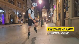 Freeskate at Night in Kraków 2020  Episode 1 [upl. by Selig]