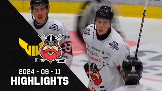 Highlights försäsong Västerås IK  Nybro Vikings 84 [upl. by Bega]