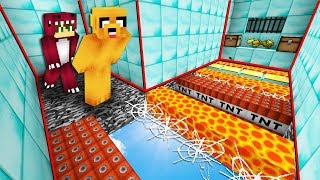 ¡NINGÚN NOOB PUEDE PASAR ESTA CARRERA DE TRAMPAS EN MINECRAFT 😂🔥 MINECRAFT DEATH RUN 8 [upl. by Aubrie1]