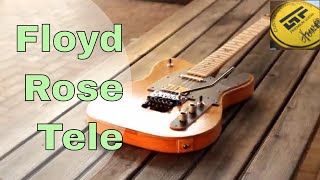 Telecaster FloydRose by GF Custom HandMade Guitars [upl. by Stanislas954]