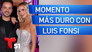 Esposa de Luis Fonsi habla del momento más duro junto al cantante [upl. by Hedberg]