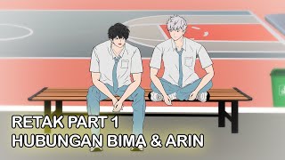 RETAK HUBUNGAN BIMA amp ARIN PART 1  Animasi Pertarungan Sekolah [upl. by Laniger]