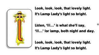 Lamp Lady Letterland Full HD Song [upl. by Daegal103]