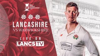 🔴 LIVE Lancashire vs Warwickshire  DAY THREE  Vitality County Championship [upl. by Jessalyn556]