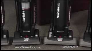 Sanitaire Upright Commercial Vacuum Cleaners 5700 and 5800 Series [upl. by Steffi]