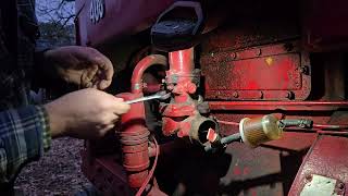 Farmall 400 carb removal [upl. by Monahon856]