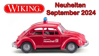 Wiking Modellauto Neuheiten September 2024 [upl. by Whitaker]