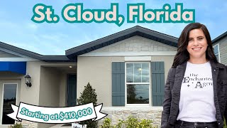 The Meadow at Cross Prairie  Foxglove Floorplan  Meritage Homes  St Cloud Florida [upl. by Moya]