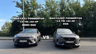 2024 Cupra Yeni Formentor 15 TSI MHEV 150 HP VZ Line Test  Makyajsız Kasa İle Kıyaslama  reklam [upl. by Eillor]