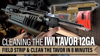 How to clean the IWI Tavor T12 Bullpup Shotgun [upl. by Charlet]