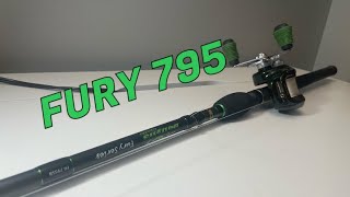 Dobyns Fury 795 Swimbait Rod Review [upl. by Matthiew793]