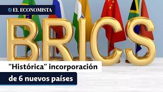 Los BRICS anuncian la quothistóricaquot incorporación de 6 nuevos países entre ellos Argentina [upl. by Janos961]