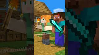 Raising blind Baby  MAIZEN Minecraft Animation shorts [upl. by Nojid]