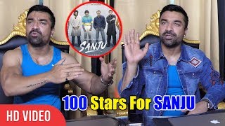 💯Stars For SANJU  Ajaz Khan Dhamaka Review On SANJU Movie  Viralbollywood [upl. by Eve]