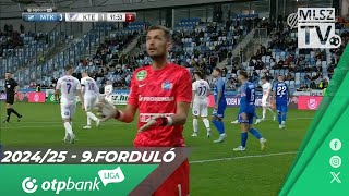 MTK Budapest – Kecskeméti TE  31  21  OTP Bank Liga  9 forduló  MLSZTV [upl. by Zwiebel686]