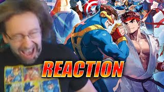 MAX REACTS Marvel Vs Capcom COLLECTION  MVC2 IS BACK [upl. by Oakman907]