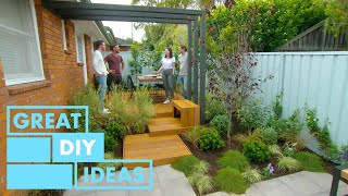 TINY Backyard Makeover  DIY  Great Home Ideas [upl. by Laine]