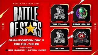 Battle Of Stars  Qualifier Day 3 [upl. by Loydie853]