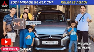 2024 MIRAGE G4 GLX CVTTITANIUM GRAY METALLIC NAPAKABILIS NG RELEASE NAPAKATIPID SA GAS jmbvlog [upl. by Yreffeg572]