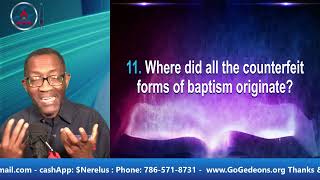 importance of baptism GoGedeonsTv The 3 Angels Message in My Generation wwwGoGedeonsorg [upl. by Akienom]