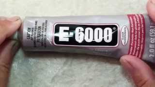 How To Use E6000 Glue In Jewelry Making [upl. by Kevon575]