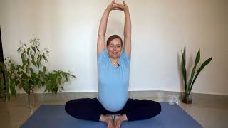 Pregnancy Tips from Yoga amp Ayurveda 24  21 min Yoga Session [upl. by Joost]