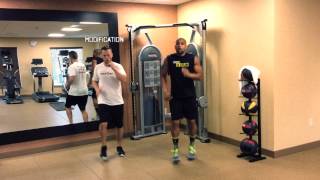 Shaun T  The Holiday Edge Day 7 Cardio Workout  Grass Fed Beef [upl. by Ellener]