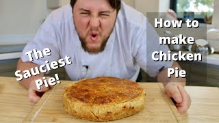 Chicken amp Mushroom Pie Recipe [upl. by Anigriv]