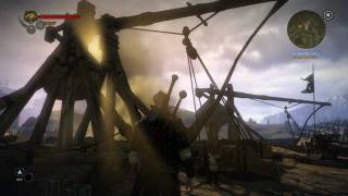 The Witcher 2 Assassins of Kings PC  Trebuchets HD [upl. by Llemart253]