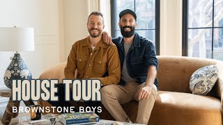 BROWNSTONE BOYS HOUSE TOUR  A Parisian Style Brownstone in Brooklyn [upl. by Assedo600]