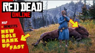 GUIDE TO RANKING THE RED DEAD ONLINE NATURALIST ROLE  TIPS AND TRICKS [upl. by Eikin176]