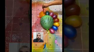 chocolate snickers funny kitkat food funwaterballoonspop duet poppingballon ballonspop [upl. by Lewanna83]