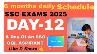 6 Months Daily Schedule By The PunditsDAY12 A Day Of An SSC CGL ASPIRANT ThePunditsOfficial [upl. by Binky]