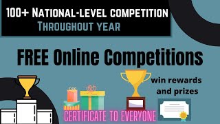 Free Online Competitions for Students  🏆Win Rewards and Prizes [upl. by Akemot]