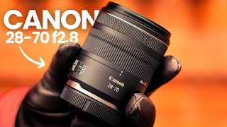 Canon RF 2870 f28 IS STM  mały ale wariat [upl. by Caundra]