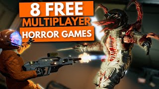 8 Best FREE Multiplayer Horror Games [upl. by Harriott]