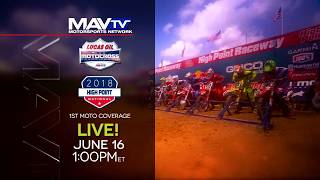 Lucas Oil Pro Motocross Championship High Point National 2018 [upl. by Peggir]