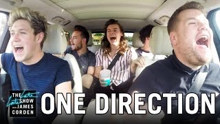 One Direction Carpool Karaoke [upl. by Akemej]