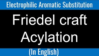 Friedel Craft Acylation with Acid and Anhydride I Electrophilic Aromatic substitution I Benzene [upl. by Artus913]