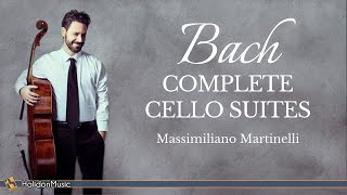 Bach  Complete Cello Suites Massimiliano Martinelli [upl. by Cinimod493]