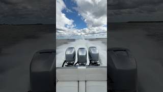 Approaching liftoff on this 2019 NorTech 340 Sport now for sale from South Florida Boatcenter [upl. by Ulphi]