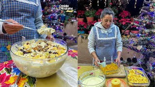 Receta Navideña A Mis Hijos Les Encanta Ensalada de Rompope [upl. by Suiravaj]