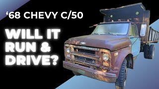 1968 Chevy C50 I Revival Attempt After Sitting for 25 Years [upl. by Enrol349]