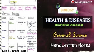 Bacterial DiseasesHealth amp DiseasesUnit11Part4  Biology  General Science  Lec50 [upl. by Norbie953]